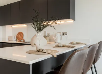 Kew Bridge Rise, Apartment 98, Studio, Kitchen Detail Shot