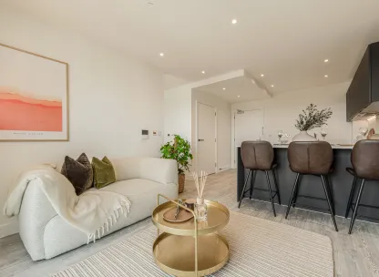 Kew Bridge Rise, Apartment 98, Studio, Living Room & Kitchen