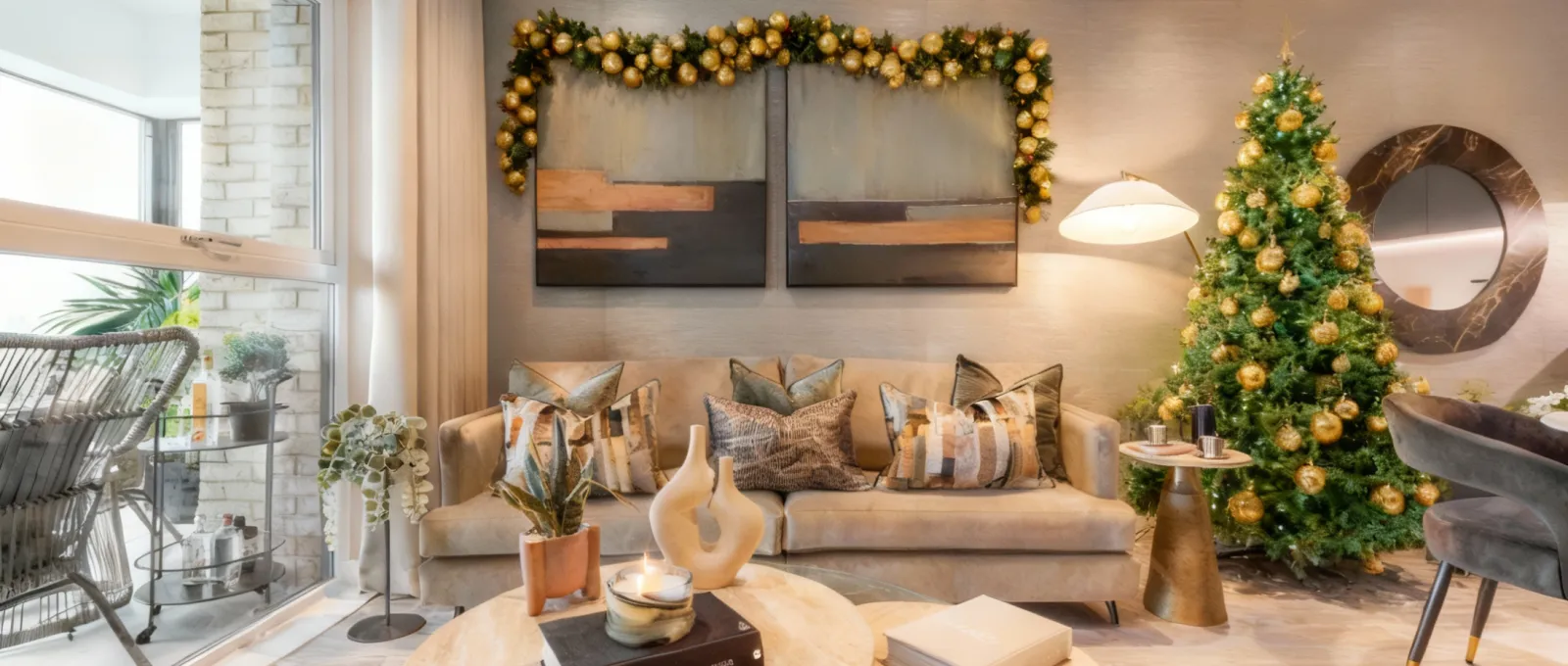 Kew Bridge Rise - Festive show apartment 