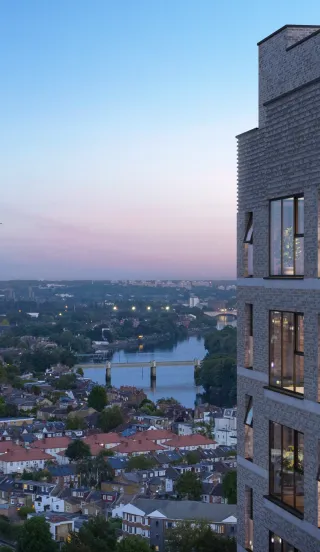 Kew Bridge Rise - Block E Sunset