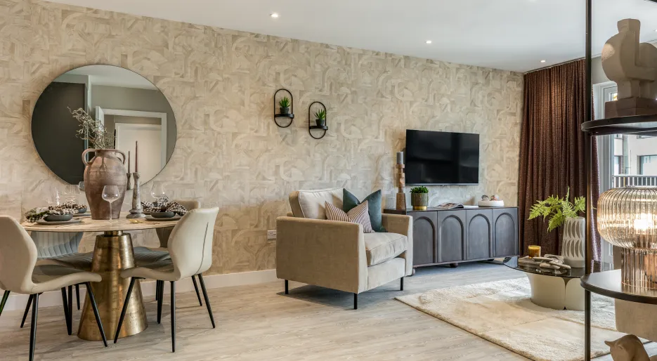 Wren House Living and Dining Room