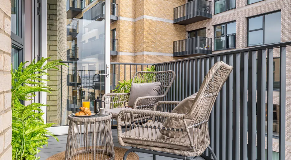 Apartment 53 - Starling House Balcony