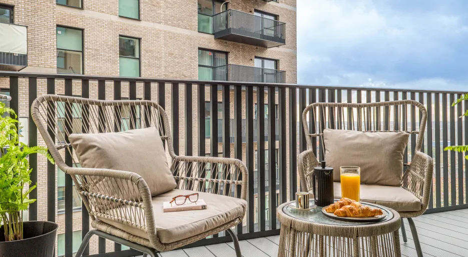 Apartment 53 - Starling House Balcony