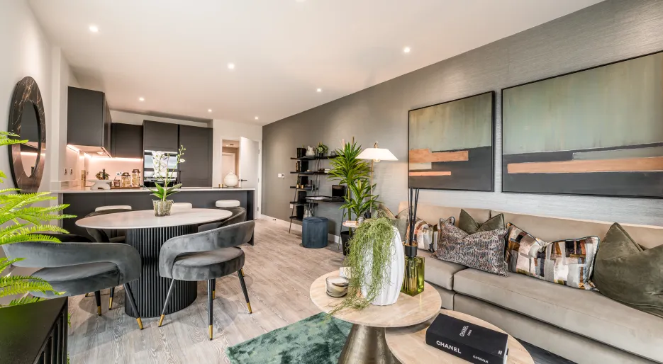 KBR, Show Home Living Area