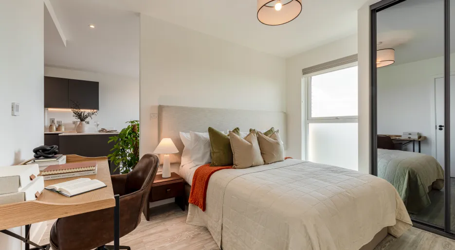 Kew Bridge Rise, Apartment 98, Studio, Bedroom