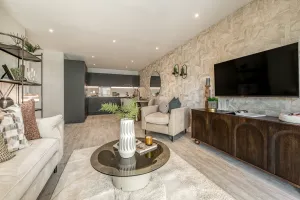 Wren House, Apartment 135 Living area