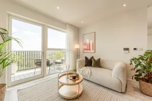 Kew Bridge Rise, Apartment 98, Studio, Living Room 