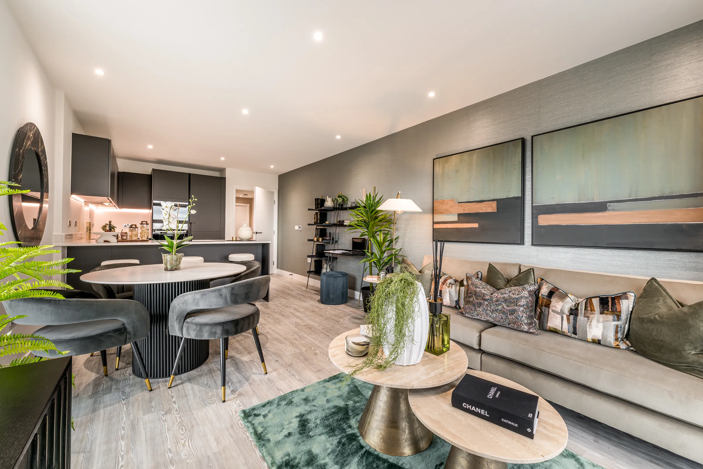 KBR, Show Home Living Area